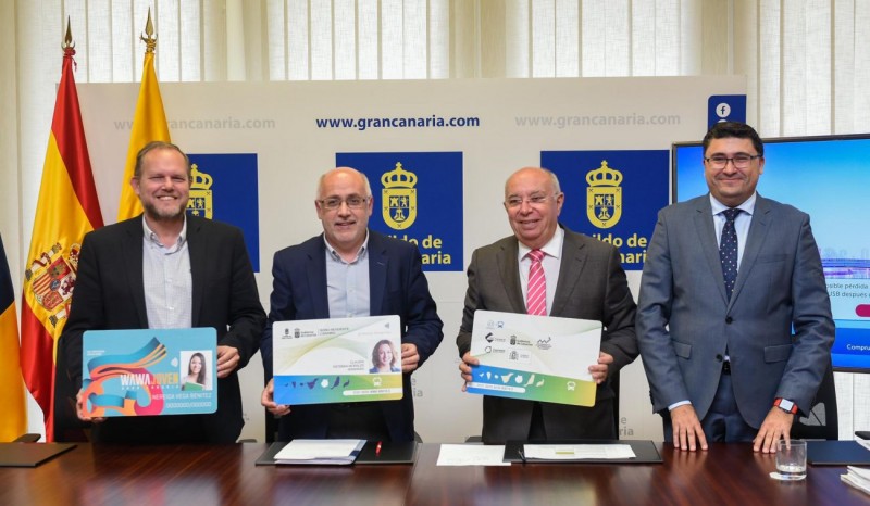 El Cabildo de Gran Canaria lanza el bono transporte residente a 40� 