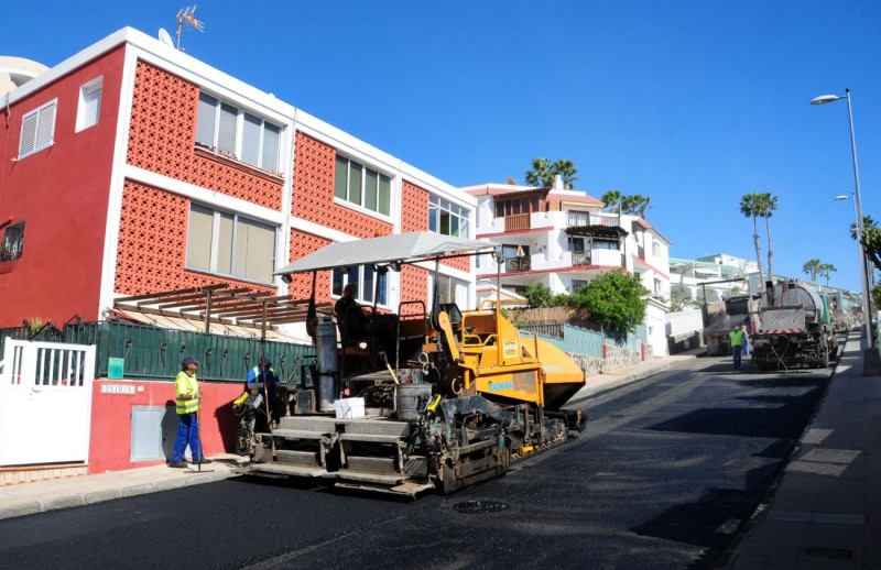 Tirajana afrontar� otros 53 nuevos reasfaltados con un mill�n de euros
