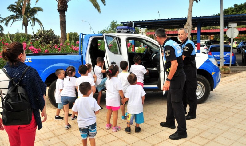 La Polic�a Local de San Bartolom� de Tirajana  celebra una Jornada de puertas abiertas 