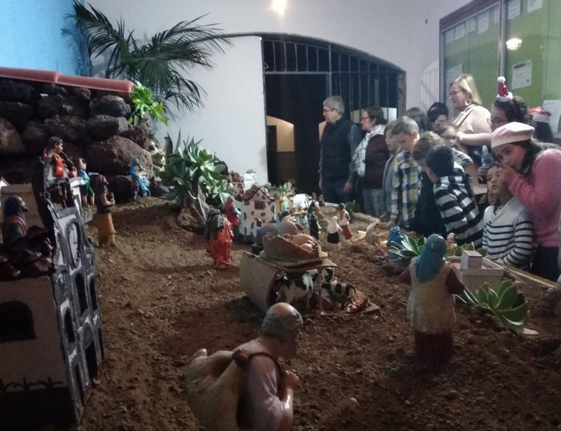 Tunte abre al p�blico el Bel�n navide�o del Ayuntamiento