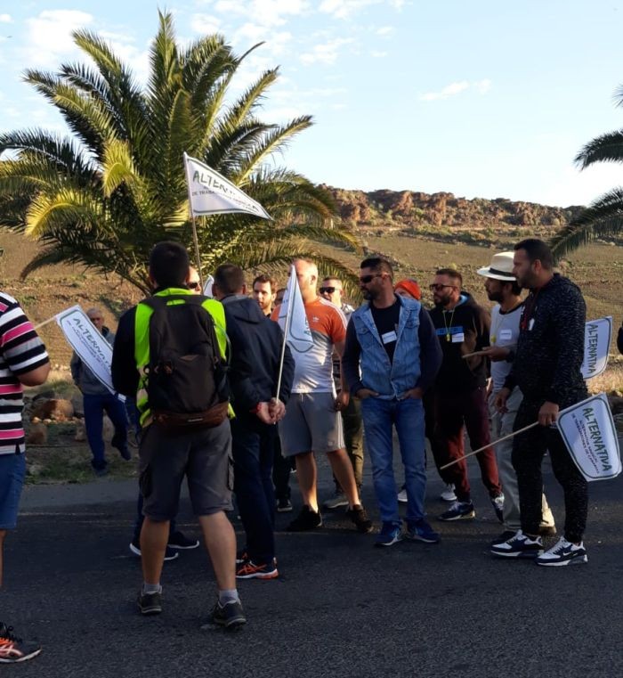Trabajadores del Centro Medioambiental de Juan Grande se sienten abandonados por el Cabildo   