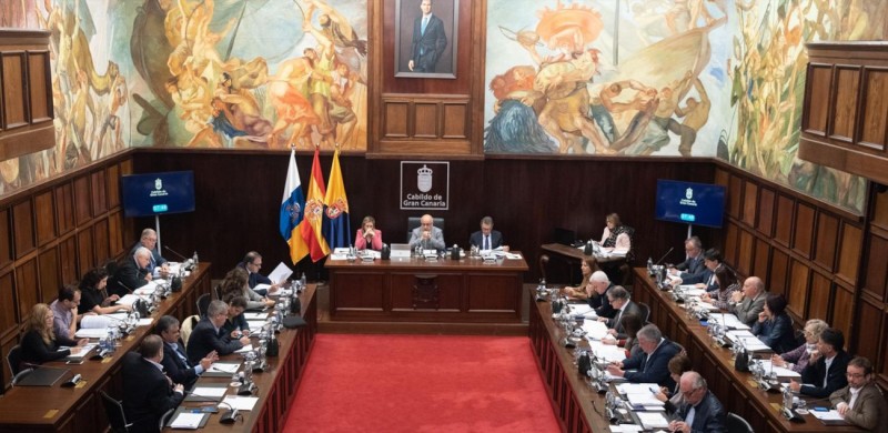 El Cabildo aprueba 913 millones de presupuesto para 2019, lo que supone el 5,4 % del PIB de Gran Canaria