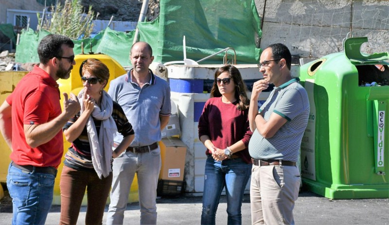 Playa del Cura cuenta con un nuevo espacio para la clasificaci�n de residuos