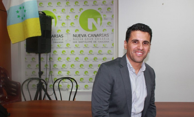 Samuel Henr�quez Quintana, candidato de NC a la alcald�a de San Bartolom� de Tirajana 