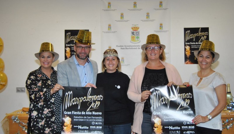 Maspalomas celebra un  Fiest�n de A�o Nuevo