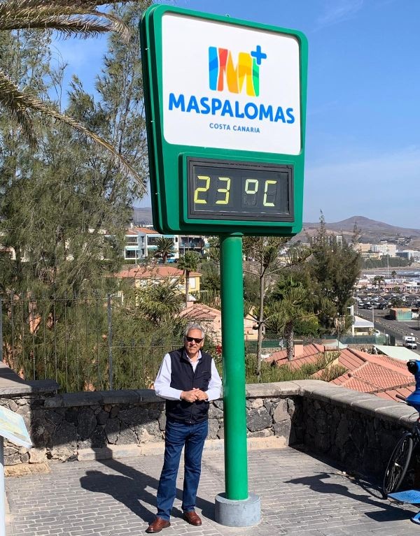 Maspalomas Costa Canaria recibe el 2019 con 23� de temperatura