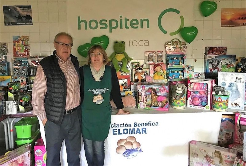 Hospiten Roca dona 6.000 euros para que todos los ni�os reciban un regalo el d�a de Reyes  