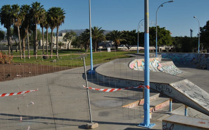 Maspalomas inicia las obras de mejora y ampliaci�n del Skate Park