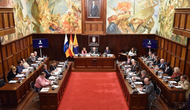  El Cabildo de Gran Canaria aprueba su presupuesto de 913 millones para 2019 