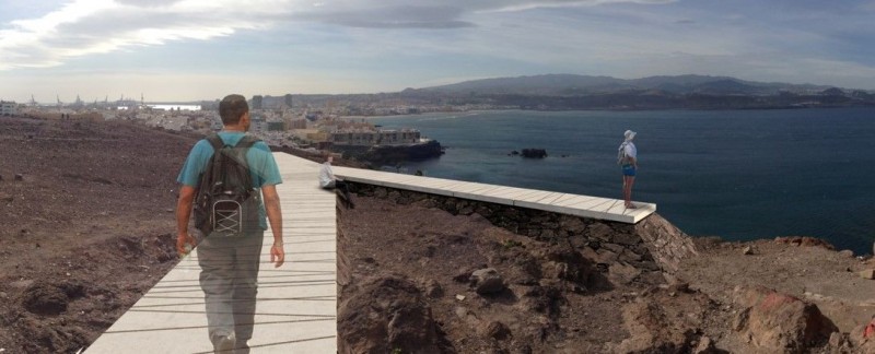 El Cabildo licita por 118.000 euros dos miradores para contemplar el norte de Gran Canaria 