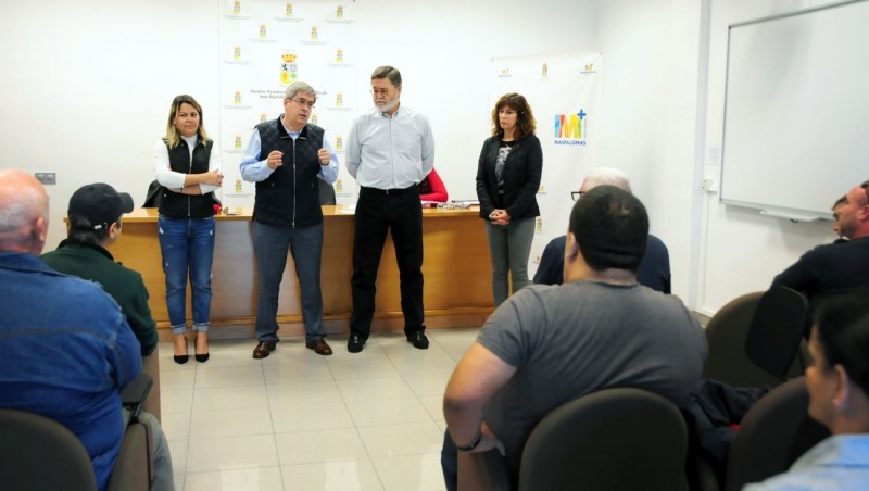 San Bartolom� de Tirajana incorpora 76 operarios al Proyecto Municipio Sostenible 