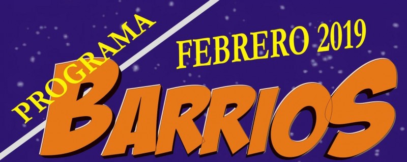 El �Programa de Barrios` de Mog�n regresa el 8, 9 y 10 de febrero