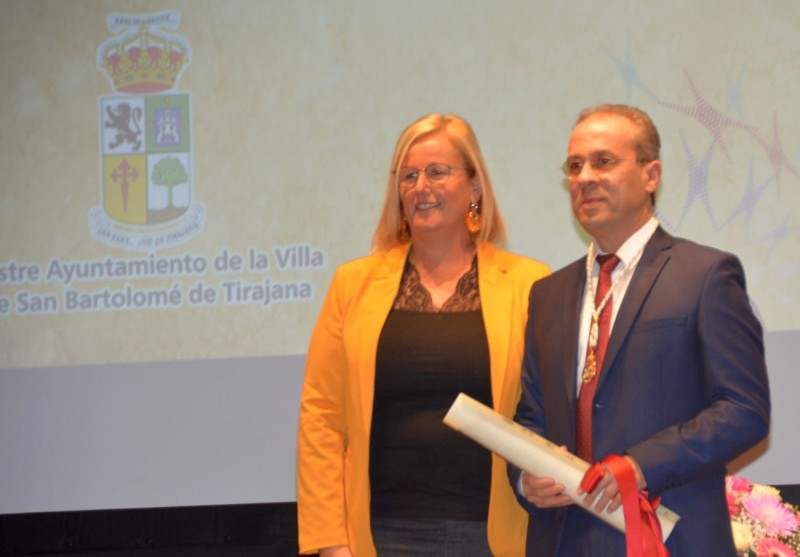 Carmelo P�rez cronista oficial de San Bartolom� de Tirajana