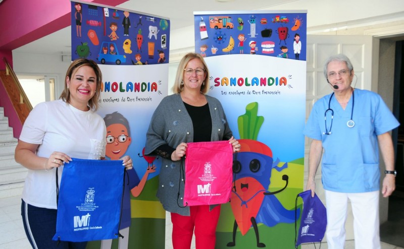 La comunidad infantil aprende habitos saludables a ritmo de �Sanolandia` 