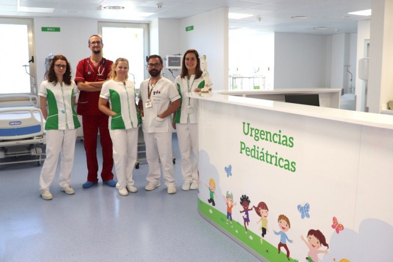 El servicio de Urgencias Pedi�tricas de Hospitales San Roque en Maspalomas atiende en cinco meses a 4.215 pacientes
