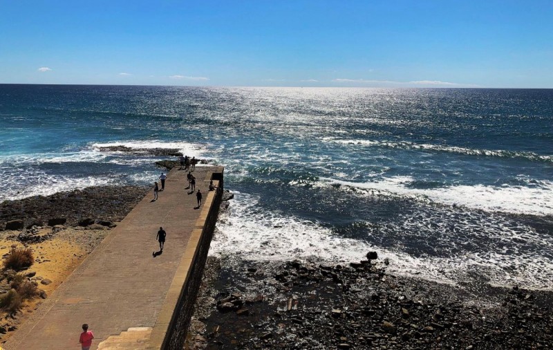 Unidos por Gran Canaria en San Bartolom� de Tirajana rechaza la construcci�n de un embarcadero en el Faro de Maspalomas