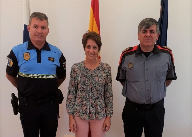 Mog�n se coordina en materia de seguridad con la Polic�a Auton�mica  