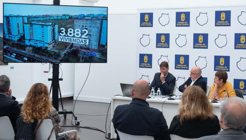 El Cabildo presenta el primer Plan Estrat�gico  de Vivienda de Gran Canaria, una hoja de ruta con m�s de 80 proyectos hasta 2020