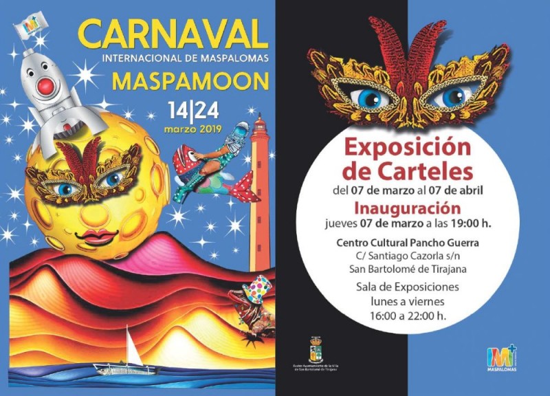 Tunte acoger� la exposici�n de carteles del Carnaval Maspamoon