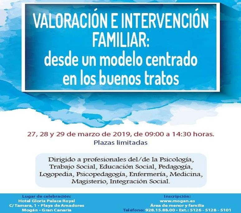 Mog�n organiza jornadas formativas para profesionales del sector socioeducativo y sanitario