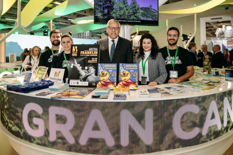 Maspalomas se muestra optimista en la ITB Berl�n tras encuentros con la ministra de Turismo