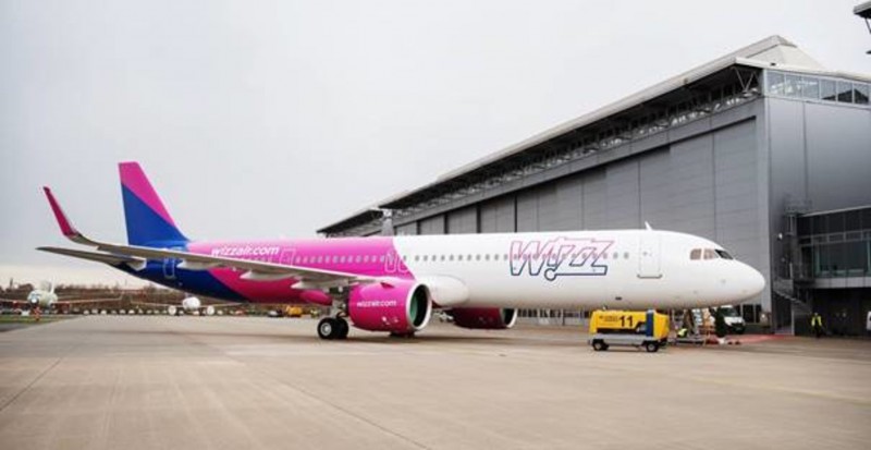 Wizz air recibe su primer Airbus A321neo