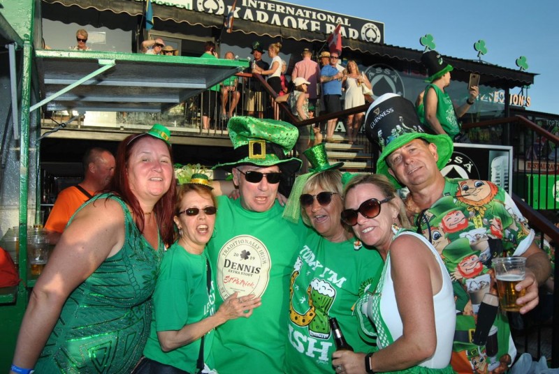Los irlandeses de Maspalomas festejan San Patricio 