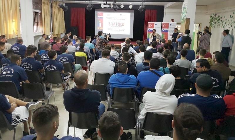 El plan educativo Eramus+ re�ne en Santa Luc�a a estudiantes de Francia, Portugal, Eslovenia y Turqu�a