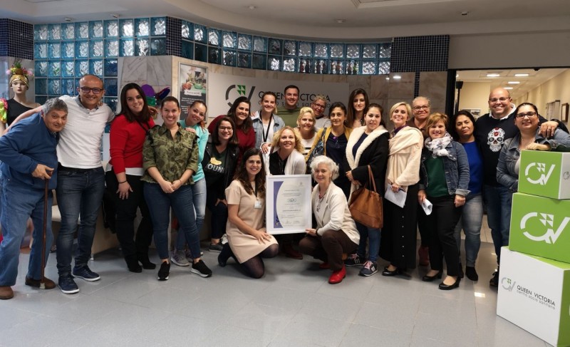 El centro sociosanitario Queen Victoria obtiene la acreditaci�n de calidad de la Sociedad Espa�ola de Geriatr�a y Gerontolog�a