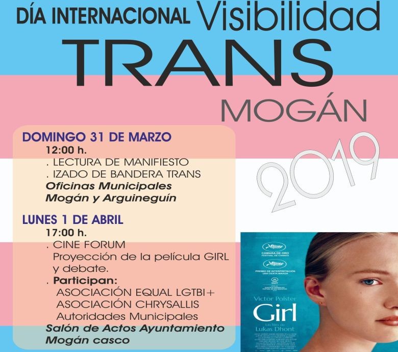 Mog�n con el D�a Internacional de la Visibilidad Trans