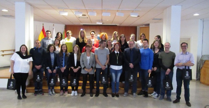 Docentes de cuatro pa�ses europeos participan en un Eramus en el CEIP Tagoror