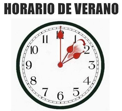 Este domingo cambiamos la hora 