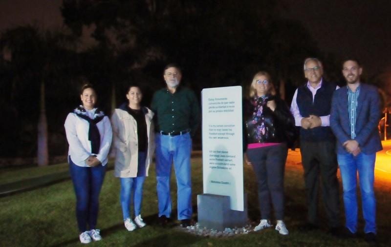 Maspalomas se une al apag�n en la lucha por el cambio clim�tico 