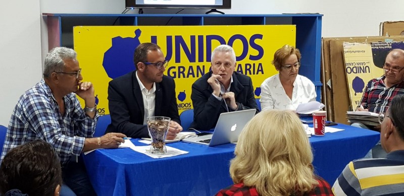 Paco P�rez presenta las propuestas de UxGC San Bartolom� de Tirajana para el 26M