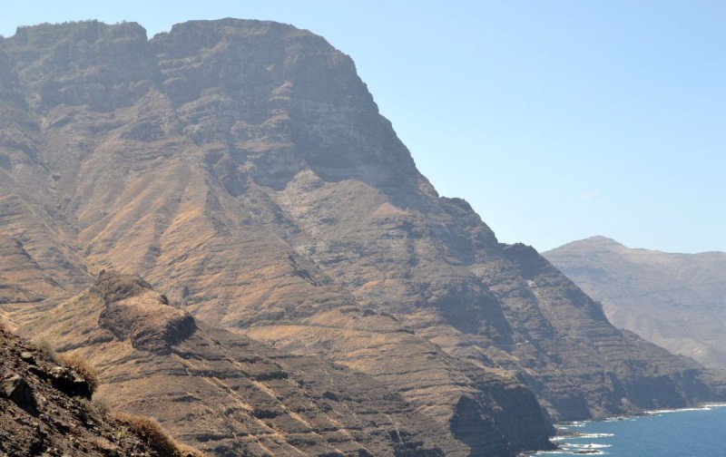 Preocupaci�n a que las obras Agaete-El Risco vayan a incrementar  los desprendimientos en el peligroso Faneque