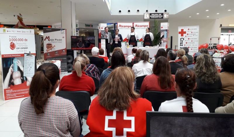 Cruz Roja pone en marcha la 7� edici�n de la campa�a Desayunos y Meriendas #ConCoraz�n