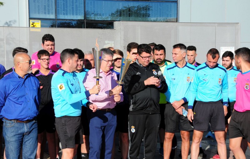 La Antorcha de la Concordia renueva su salida desde San Bartolom� de Tirajana 