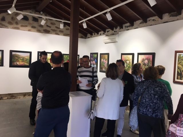 Elena Robayna expone en la Casa de Saturninita sus rincones de Gran Canaria