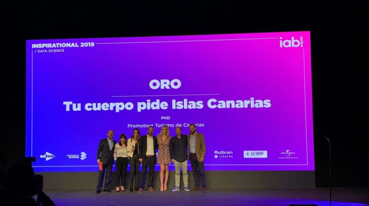 Una innovadora campa�a de Islas Canarias recibe el Oro por el uso inteligente y creativo del big data