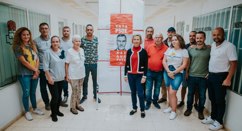 Conchi Narv�ez hace un llamamiento al voto el pr�ximo 28 de abril