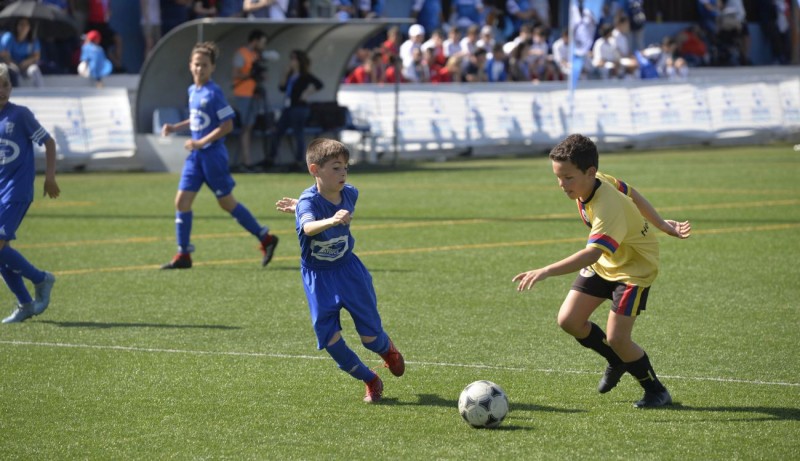 F�tbol y diversi�n en la primera jornada en Maspalomas de la Copa Rodagon - Danone Nations Cup 