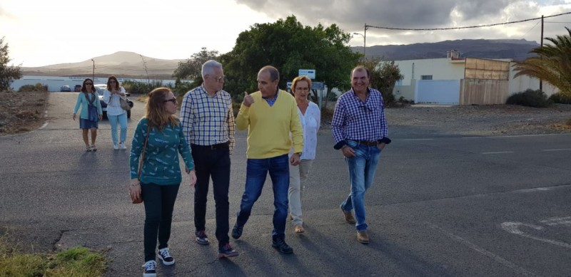 Paco P�rez plantea frenar la despoblaci�n de Juan Grande