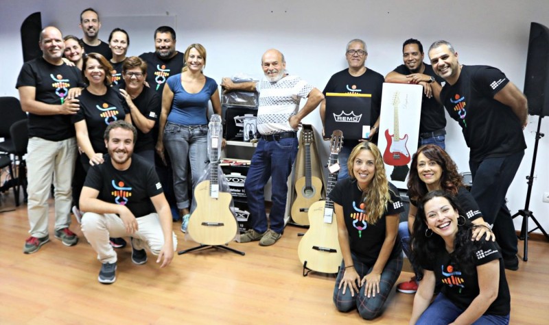 Mog�n adquiere instrumentos musicales para sus Escuelas Art�sticas con una subvenci�n del Cabildo  