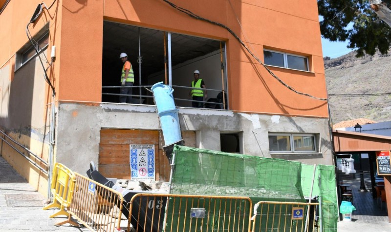 En marcha la obra de la Casa de la Cultura de Mog�n