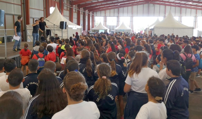 Cerca de mil estudiantes de Santa Luc�a buscan su vocaci�n y profesi�n en la 8� Muestra de Educaci�n