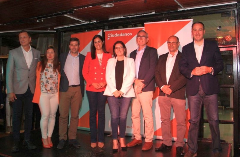 Ciudadanos asegura que la marea naranja te�ir� el sur y sureste de Gran Canaria