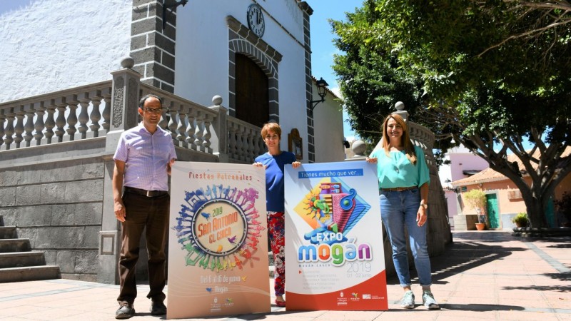 Las calles del casco hist�rico se preparan para la Expo Mog�n y las Fiestas Patronales de San Antonio El Chico 