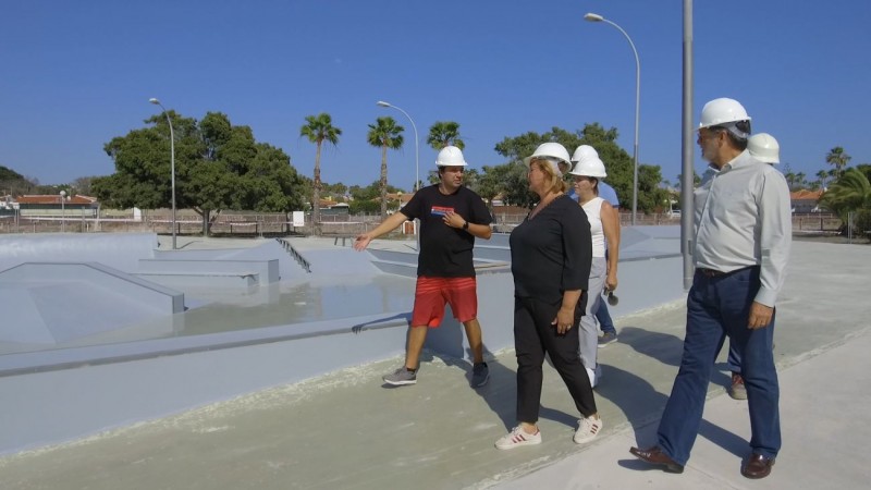 El Skatepark de Maspalomas, mejorado y ampliado casi listo