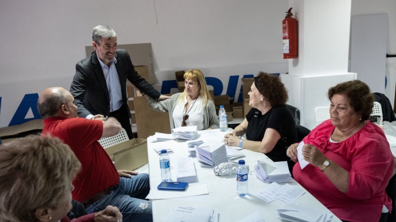 Fernando Clavijo critica �la cobard�a de Podemos-PSOE al no derogar la reforma laboral