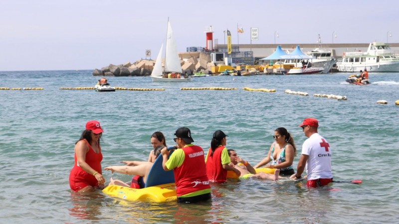 El XIV Encuentro de Actividades Acu�ticas recibe a 400 personas con discapacidad en Puerto Rico 